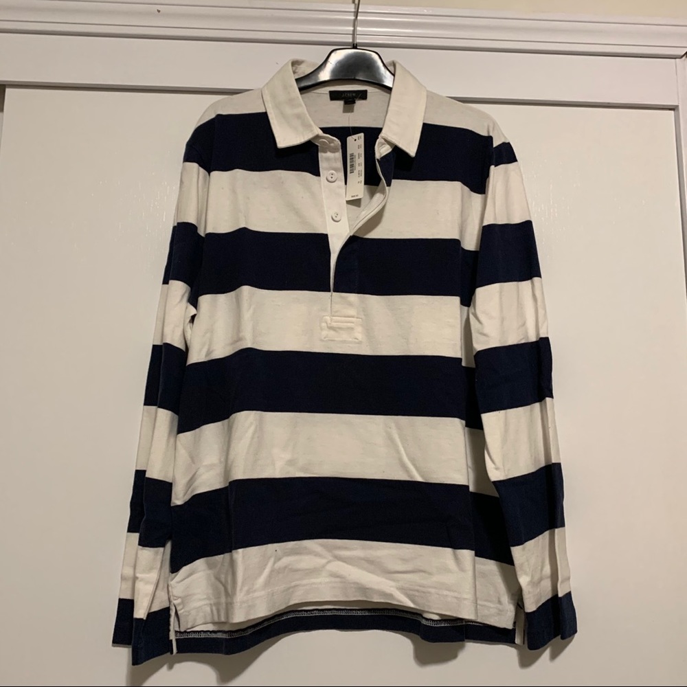 Rugby Stripe Long Sleeve Shirt
